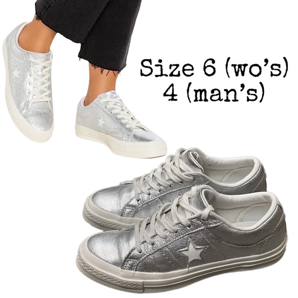 Converse One Star Leather Low-Top Sneakers - Picture 1 of 16